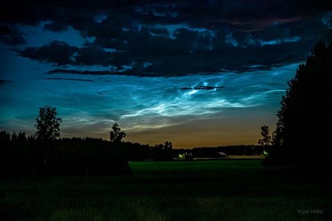 Noctilucent Clouds over Sweden