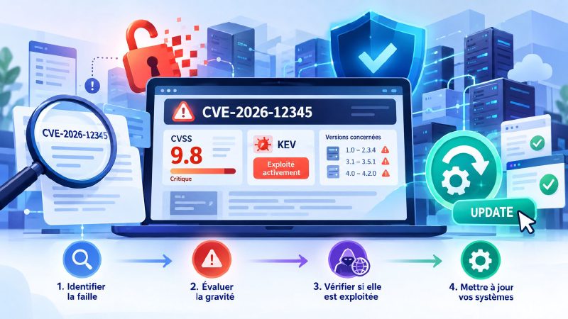 Faille de sécurité : qu'est-ce qu'une CVE, et comment savoir si vous êtes concerné